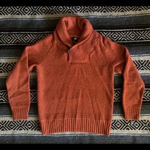 H&M Unisex Cowl Neck Wool Blend Sweater